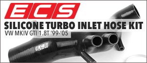 VW MKIV GTI ECS Silicone Turbo Inlet Hose Kit