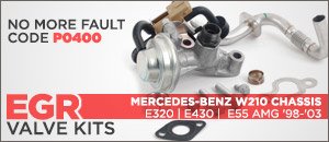 Mercedes-Benz W210 E-Class EGR Valve Kits