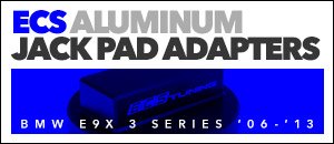 BMW E9x Series ECS Aluminum Jack Pad Adapter