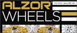 VW MKIV Jetta Alzor Wheels