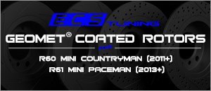 R60 R61 MINI GEOMET&reg; Coated Rotors