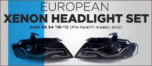 Audi B8 S4 Euro Xenon Headlight Set