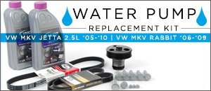 VW Jetta/Rabbit 2.5L Water Pump Replacement Kit