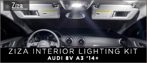 Audi 8V A3 Ziza Interior LED Lighting Kit