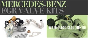 Mercedes-Benz W215 CL500 CL55 EGR Valve Kits