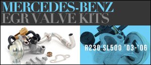 Mercedes-Benz R230 SL500 EGR Valve Kits