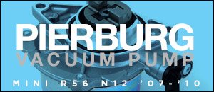 MINI R56 N12 Pierburg Vacuum Pump