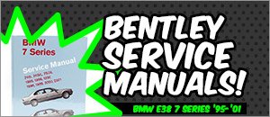 BMW E38 7 Series Bentley Service Manuals