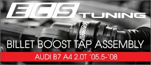 Audi B7 A4 2.0T Billet Boost Tap Assembly