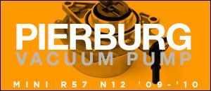 MINI R57 N12 Pierburg Vacuum Pump