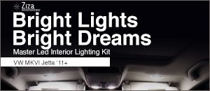 VW MKVI Jetta Ziza Master LED Interior Lighting Kit
