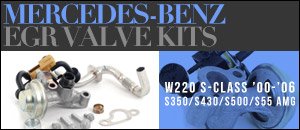 Mercedes-Benz W220 S-Class EGR Kits