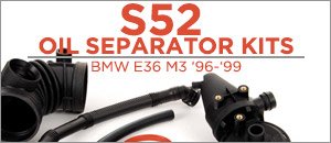 BMW E36 M3 S52 Oil Separator Kits