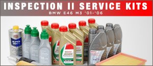 BMW E46 M3 Inspection II Service Kits
