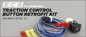VW MKVI Jetta ECS Traction Control Button Retrofit Kit