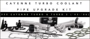 Porsche 955 Cayenne Turbo Coolant Pipe Upgrade Kits