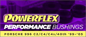 Porsche 996 Carrera Powerflex Bushings