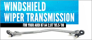Audi B7 A4 2.0T Vaico Windshield Wiper Transmission
