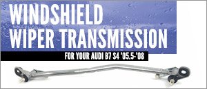 Audi B7 S4 Vaico Windshield Wiper Transmission