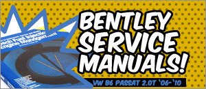 VW B6 Passat Bentley Service Manuals