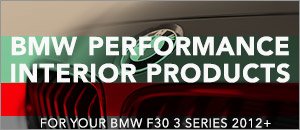 BMW F30 3 Series Performance Interior Products
