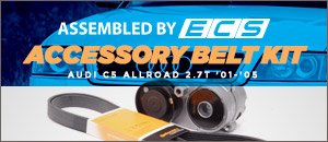 Audi C5 allroad 2.7T ECS Assembled Accessory Belt Kit