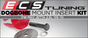 VW MKV Jetta 2.5L ECS Dogbone Mount Insert Kits