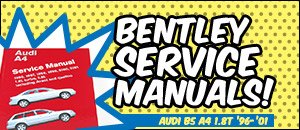 Audi B5 A4 1.8T Bentley Service Manuals
