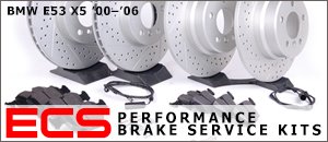BMW E53 X5 ECS Performance Brake Service Kits