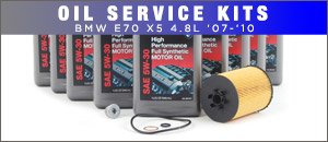 BMW E70 X5 Oil Service Kits