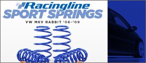 VW MKV Rabbit Racingline Sport Springs
