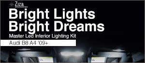 Audi B8 A4 Ziza Master LED  Interior LIghting Kit