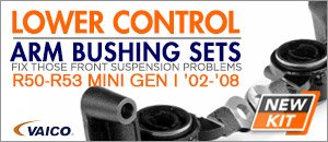 R50-R53 MINI Viaco Lower Control Arm Bushings