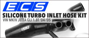 VW MKIV Jetta GLI ECS Silicone Turbo Inlet Hose Kit