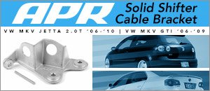 VW MKV Jetta & GTI 2.0T APR Solid Shift Cable Bracket
