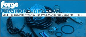 MINI R60/R61 Forge Diverter Valve Upgrade