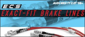 Audi MKII TT 2.0T Exact-Fit Stainless Steel Brake Lines