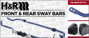 VW MKVII GTI H&R Front & Rear Sway Bars
