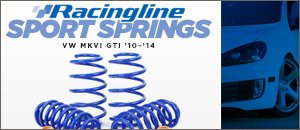 VW MKVI GTI Racingline Sport Springs
