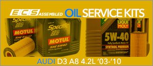 Audi D3 A8 4.2L ECS Oil Service Kits