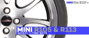 MINI R56+ R105 / R113 JCW Wheel & Tire Sets Of Four