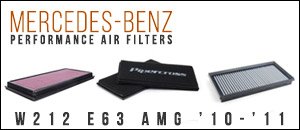 Mercedes-Benz W212 E63 AMG Performance Air Filters