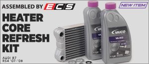 Audi B7 RS4 ECS Assembled Heater Core Refresh Kit
