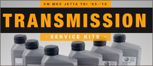 VW MKV Jetta TDI Transmission Service Kits