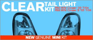 R50 R53 MINI Cooper / S Clear Tail Light Kit