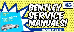 BMW E83 X3 Bentley Service Manuals