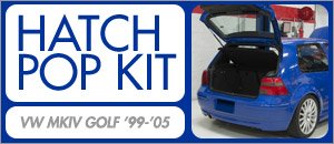 VW MKIV Golf Rear Hatch Pop Kit
