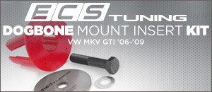 VW MKV GTI ECS Dogbone Mount Insert Kit