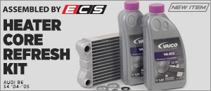 Audi B6 S4 ECS Assembled Heater Core Refresh Kit