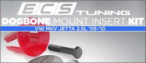 VW MKV Jetta 2.5L ECS Dogbone Mount Insert Kits